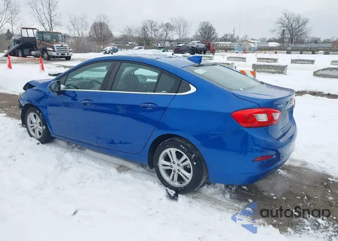 2017 Chevrolet Cruze Lt Auto из США, поврежденный, VIN 3G1BE5SM8HS572163